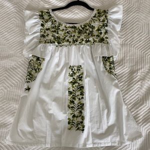 MiGolondrina White Soledad Top